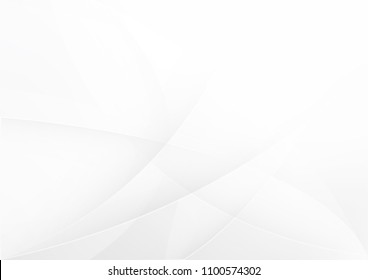 Abstract White and gray color technology modern background design vector Illustration