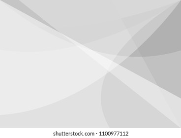 Abstract White and gray color technology modern background design vector Illustration