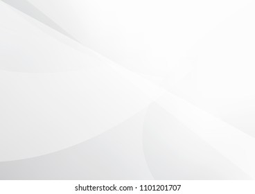 Abstract White and gray color technology modern background design vector Illustration