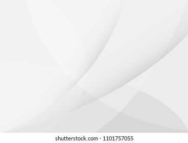 Abstract White and gray color technology modern background design vector Illustration