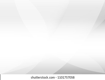 Abstract White and gray color technology modern background design vector Illustration