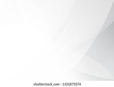 Abstract White and gray color technology modern background design vector Illustration