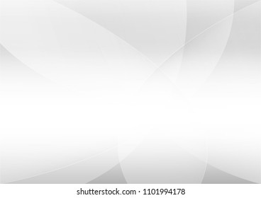 Abstract White and gray color technology modern background design vector Illustration