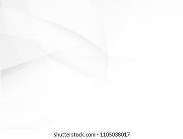 Abstract White and gray color technology modern background design vector Illustration