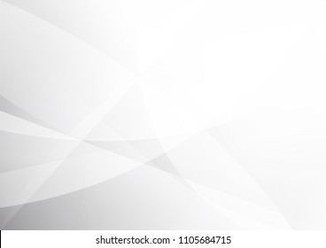 Abstract White and gray color technology modern background design vector Illustration