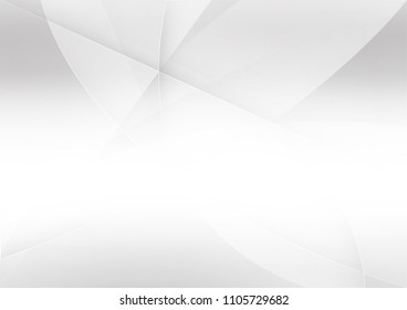 Abstract White and gray color technology modern background design vector Illustration