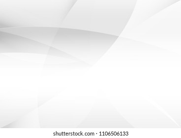 Abstract White and gray color technology modern background design vector Illustration