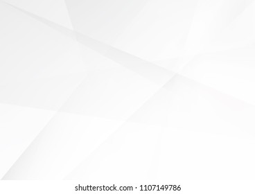 Abstract White and gray color technology modern background design vector Illustration