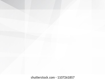 Abstract White and gray color technology modern background design vector Illustration