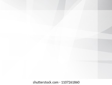 Abstract White and gray color technology modern background design vector Illustration