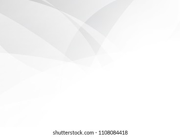 Abstract White and gray color technology modern background design vector Illustration