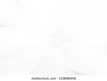 Abstract White and gray color technology modern background design vector Illustration