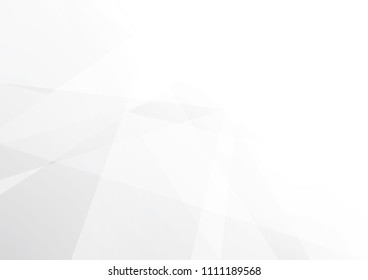 Abstract White and gray color technology modern background design vector Illustration
