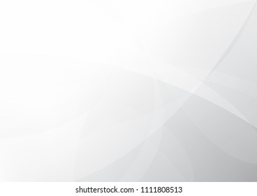 Abstract White and gray color technology modern background design vector Illustration
