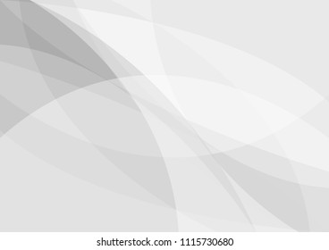 Abstract White and gray color technology modern background design vector Illustration