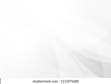 Abstract White and gray color technology modern background design vector Illustration