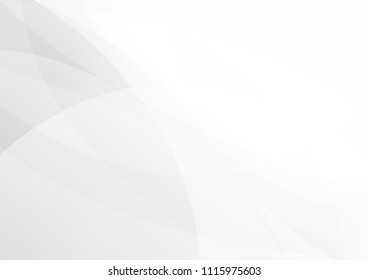 Abstract White and gray color technology modern background design vector Illustration