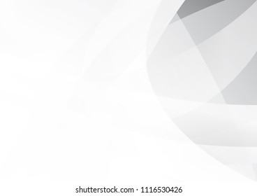 Abstract White and gray color technology modern background design vector Illustration