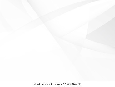 Abstract White and gray color technology modern background design vector Illustration