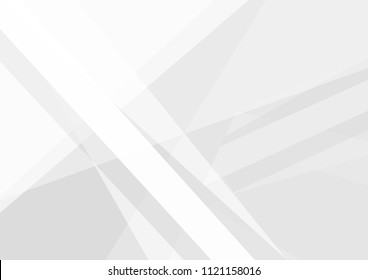 Abstract White and gray color technology modern background design vector Illustration