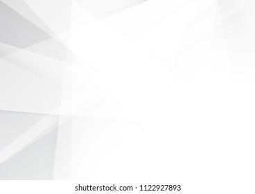 Abstract White and gray color technology modern background design vector Illustration