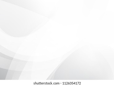 Abstract White and gray color technology modern background design vector Illustration
