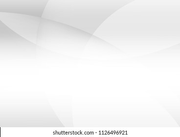 Abstract White and gray color technology modern background design vector Illustration