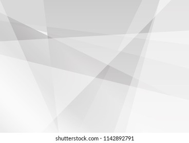Abstract White and gray color technology modern background design vector Illustration