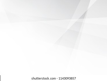 Abstract White and gray color technology modern background design vector Illustration