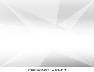 Abstract White and gray color technology modern background design vector Illustration
