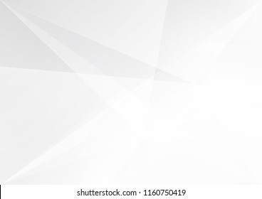 Abstract White and gray color technology modern background design vector Illustration