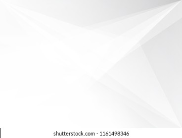 Abstract White and gray color technology modern background design vector Illustration