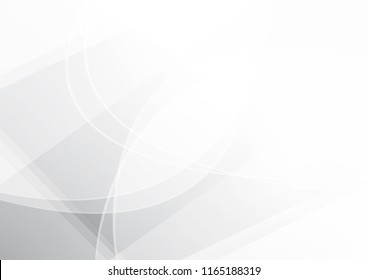 Abstract White and gray color technology modern background design vector Illustration