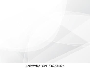 Abstract White and gray color technology modern background design vector Illustration