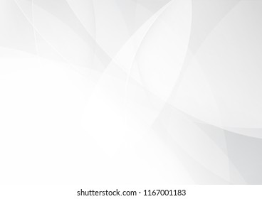 Abstract White and gray color technology modern background design vector Illustration