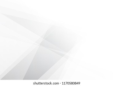 Abstract White and gray color technology modern background design vector Illustration