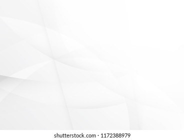 Abstract White and gray color technology modern background design vector Illustration