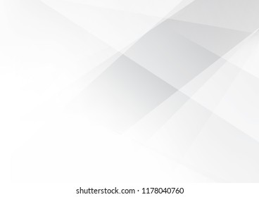 Abstract White and gray color technology modern background design vector Illustration