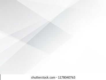 Abstract White and gray color technology modern background design vector Illustration