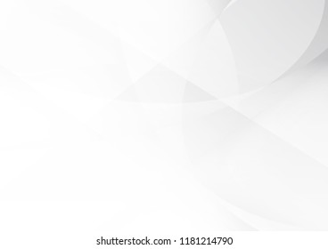 Abstract White and gray color technology modern background design vector Illustration