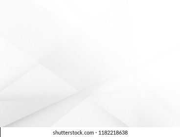 Abstract White and gray color technology modern background design vector Illustration