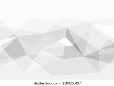 Abstract White and gray color technology modern background design vector Illustration