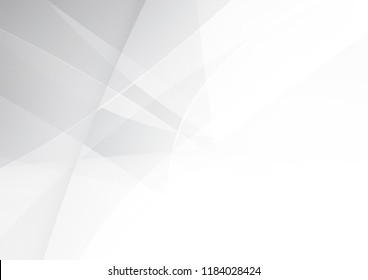 Abstract White and gray color technology modern background design vector Illustration