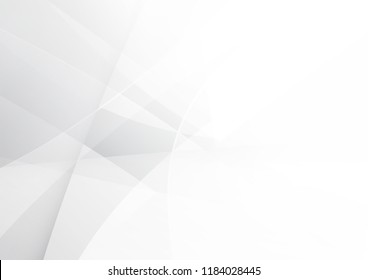 Abstract White and gray color technology modern background design vector Illustration