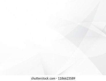 Abstract White and gray color technology modern background design vector Illustration