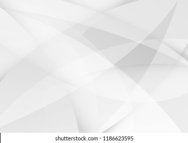 Abstract White and gray color technology modern background design vector Illustration