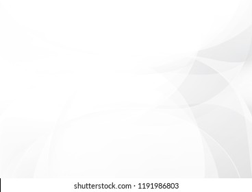 Abstract White and gray color technology modern background design vector Illustration