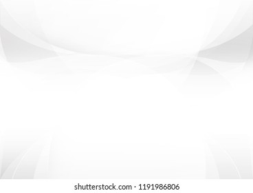 Abstract White and gray color technology modern background design vector Illustration