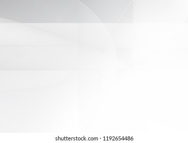 Abstract White and gray color technology modern background design vector Illustration