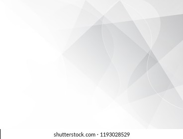 Abstract White and gray color technology modern background design vector Illustration
